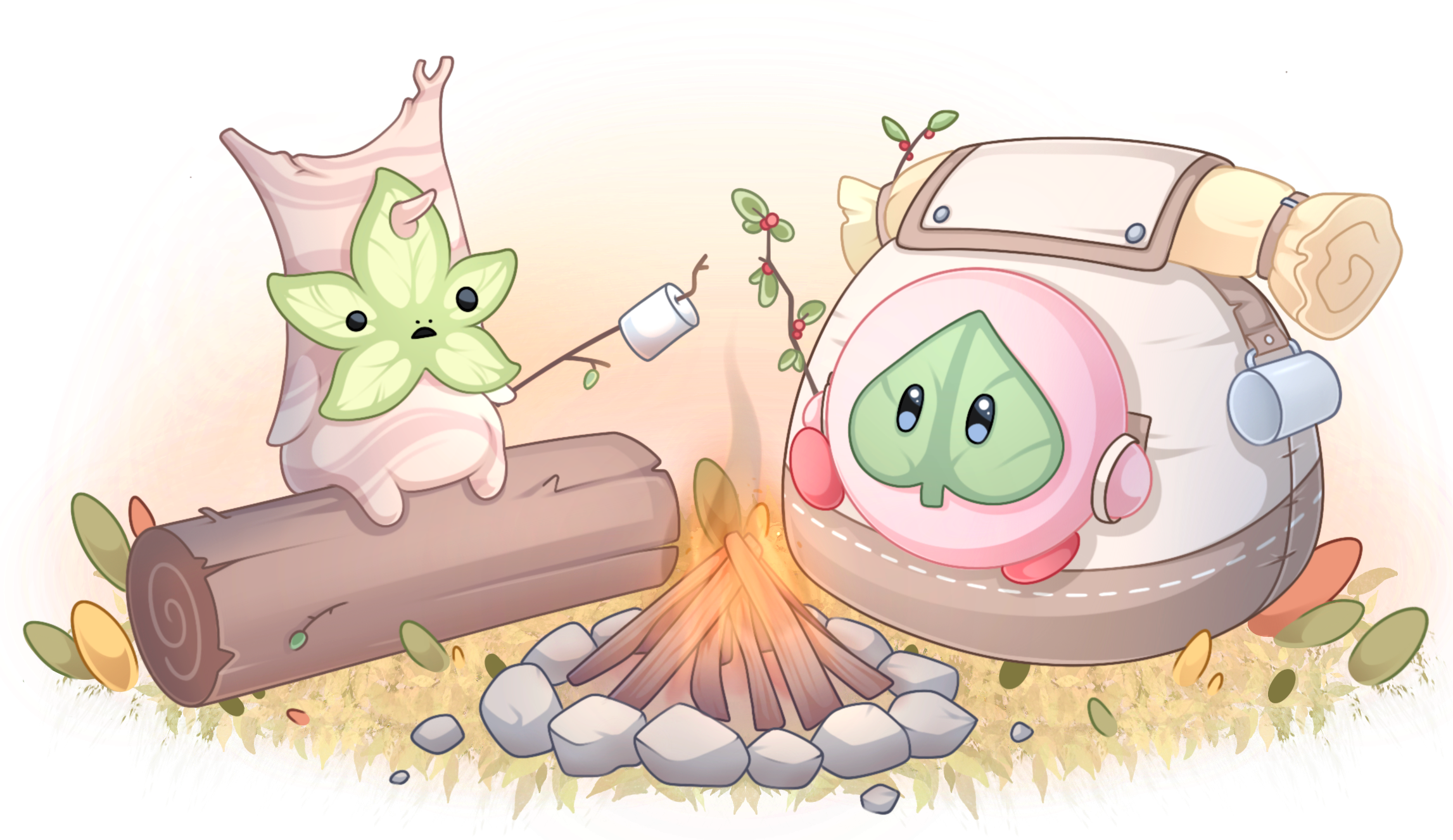 korok + kirby korok + kirby
