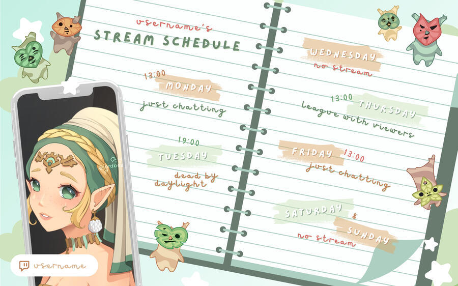 stream schedule stream schedule